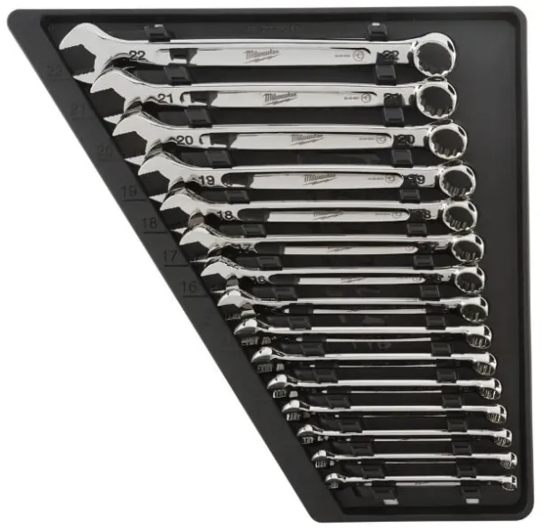 Milwaukee Gaffelnøgle Sæt 15 dele